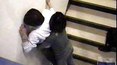 A nude that loves using her strap on is fucking her male friend