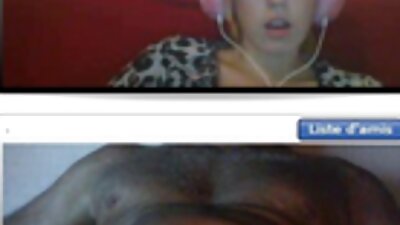 A bimbo with a shaved pussy is opening up her legs for a large dick