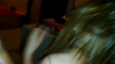 A black haired slut is getting a facial after the blow job