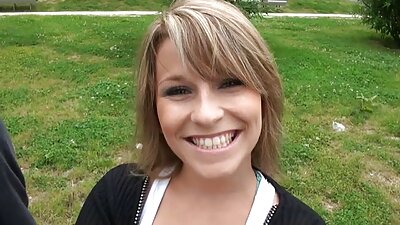 A hot blonde with a nice set of tits is getting penetrated